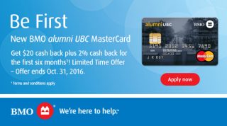 BMO alumni UBC MasterCard