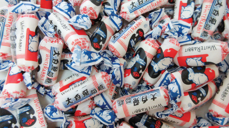 White Rabbit candies