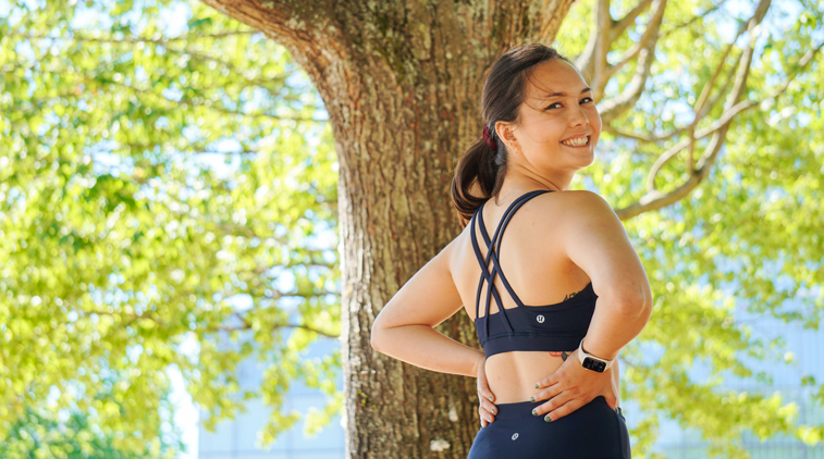 Step, or stretch, your way into fall with Lululemon
